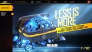 Less is More event will conclude tomorrow (Image via Free Fire)